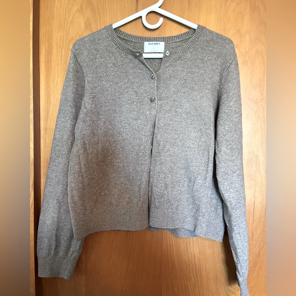 Old Navy Taupe/Brown Women’s Cardigan